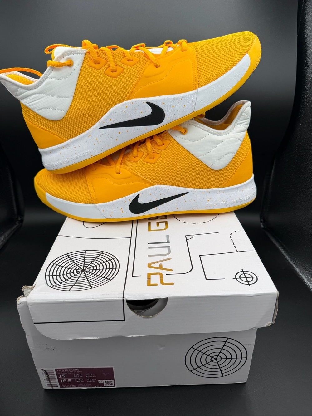 Nike  PG 3 TB Promo “Amarillo” 15 Men Brand new and rare!!!!